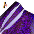 Quality Carbon Fiber Sticker Vinyl Paper for Car Vinyl Wrap Glossy Auto Wrapping Car Film Covering Laser Purple Motorcycle Vinyl. 