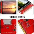 2.8" SPI TFT LCD Display Touch Panel ILI9341 240x320 TFT LCD Touch Screen Shield 5V/3.3V STM32 Display Module SPI Serial. 
