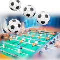 1Pc 28/32/36mm Mini Resin Table Soccer Balls, Black White Replacement Balls for Tabletop Football, Indoor Party Board Game. 