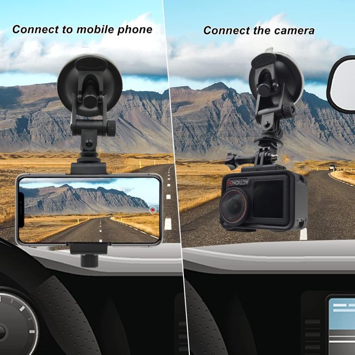 Suction%20Cup%20Mount%20Car%20Glass%20Vehicle%20Windshield%20Holder%20For%20%20Hero%2013%2012%2011%2010%20Insta360%20X3%20X4%20%20OSMO%20Action%205%20Pro%20Camera%20-%20Image%206