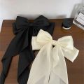 Elegant Fashion Hair Clip with Bow Ribbon. 