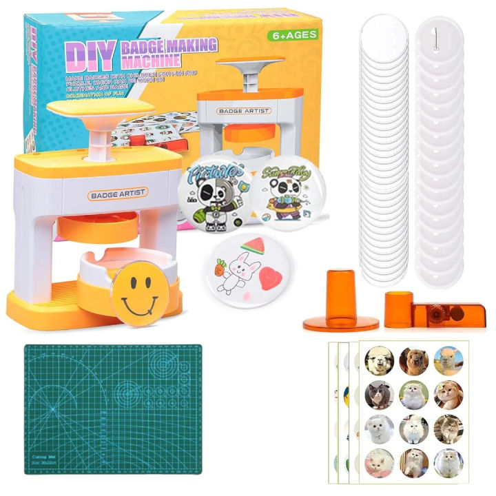 Simple Badge Maker Machine,DIY Pin Maker Machine,Badge Button Press ...