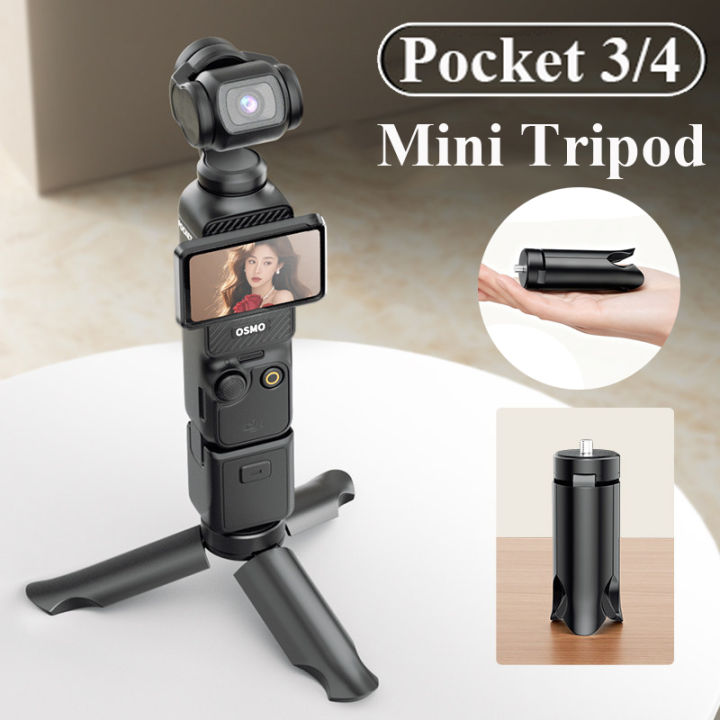 Mini Tripod Desktop Stand Stabilizer Holder for  OSMO Pocket 4 Pocket 3 Camera Holder Accessories For  Pocket4 Pocket3
