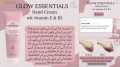 Glow essential hand cream with vitamin E & B3 all skin types  ( 75 ml ). 