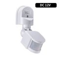 Human Movement Detector Infrared Pir Motion Sensor 220V 110V 12V for Security Floodlights Adjustable Time LUX Sensitiity. 
