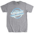 Men Cotton T Shirt Summer Tops The Strokes T Shirt Men Indie Rock Band T-shirt women Homme Black T-shirt plus size. 