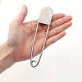1pc Large Stainless Steel Safety Pin, Heavy Duty Oversize Pins for Laundry, Upholstery, Blankets, Quilting, Fashion Decor. 