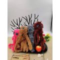 All 18 colors pocket keychain octopus plush new octopus keychain zy. 