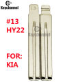 10pcs/lot Car Flip Key Blade TOY48 KD Key Blank 13# HY22 for Hyundai Sonata Kia Toyota Corolla Camry for KEYDIY Xhorse Remote.
