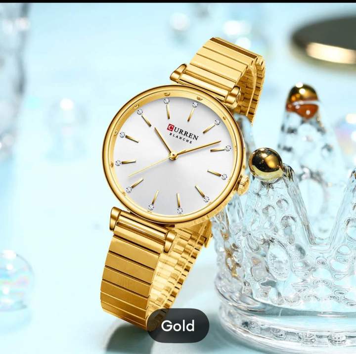 Curren%209081%20Stainless%20Steel%20%20block&%20blow&%20pink&%20white&%20purple&%20colour%20%20Analog%20Watch%20For%20Women%20-%20Image%203