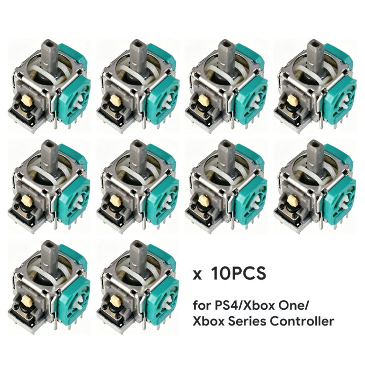 DATA%20FROG%2010/20/30pcs%20Replacement%203D%20Analog%20Joystick%20For%20PS5/PS4/SwitchPro/Xbox%20One%20Controller%20ThumbStick%20Repair%20Parts%20Accessory%20-%20Image%204