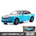Newao 1:24 scale convertible Rolls Royce Dawn alloy car model,. 
