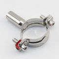 304 Stainless Steel fixture Pipe Bracket Welding Water Pipe Fixed Pipe Clamp Circular Pipe Clamp PVC Locking Clamp 19-219mm. 