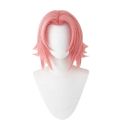 Anime Haruno Sakura Wig Short Pink Heat Resistant Girl Synthetic Hair Play Role Patry Wigs. 