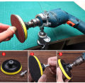 Round sandpaper, 5-inch felt cabochon, 50 sheets, 1 optional (40-1500), free of charge, drop pad (factory customized).