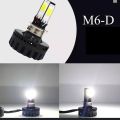 M6 LED Headlight with Flasher for Motorcycle Universal. 