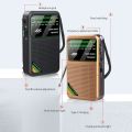 Portable Radio AM FM SW Pocket Radios with Rechargeable Battery Built in Speaker with HD Display Screen Mini FM Receiver Radios. 