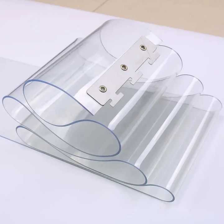 PVC Windproof Soft Curtain Strip, Freezer Curtain Strip Sheer Curtain Plastic Winter Door Pvc Kitchen Cabinet Screen Curtain
