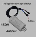 Refrigerator compressor  Running Capacitor 5uf. 