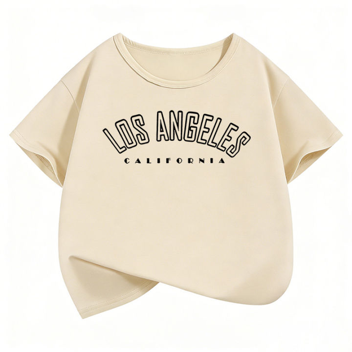 Fashion%20Los%20Angeles%20Top%20Design%20T%20Shirts%20Y2k%20Kids%20Children's%20T-shirt%20Boys%20Girls%20Summer%20Spring%20Casual%20Top%20Tee%20Short%20Sleeve%20-%20Image%204