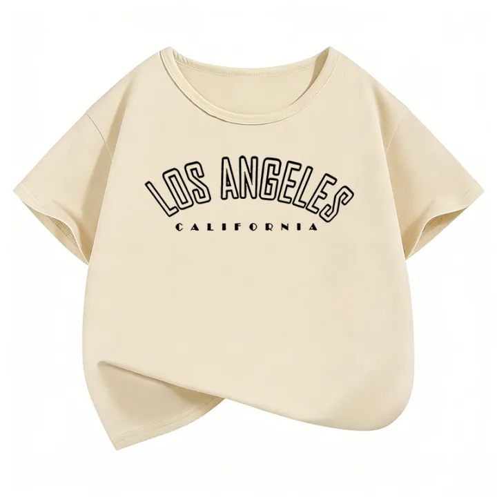 Fashion%20Los%20Angeles%20Top%20Design%20T%20Shirts%20Y2k%20Kids%20Children's%20T-shirt%20Boys%20Girls%20Summer%20Spring%20Casual%20Top%20Tee%20Short%20Sleeve%20-%20Image%204