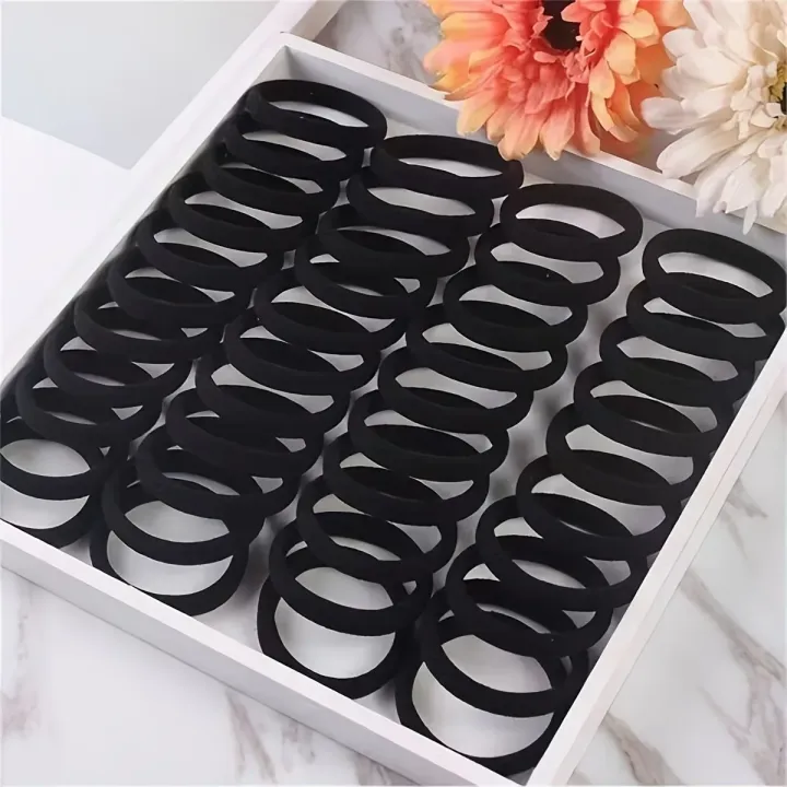 50-1000pcs%20Black%20Hair%20Ties%20Elastic%20Hair%20Bands%20Decorative%20Hair%20Accessories%20Set%20Holiday%20Gift%20For%20Girls%20Kids%20hair%20bands%20for%20girls%20-%20Image%204