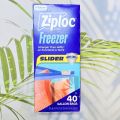 Slider Storage Freezer Gallon Bags 40 Count (Ziploc ® ) Multipurpose Bag Power Shield Technology. 