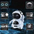 Mini Children's Robot Can Talk Interactive Dialogue Voice Recognition Recording Singing and Dancing Storytelling  Smart RobotToy. 