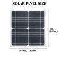 Professional 4000W Solar Generator System Kit - 100A Smart MPPT Controller + 200W High-Efficiency Bendable Solar Panel Camping. 