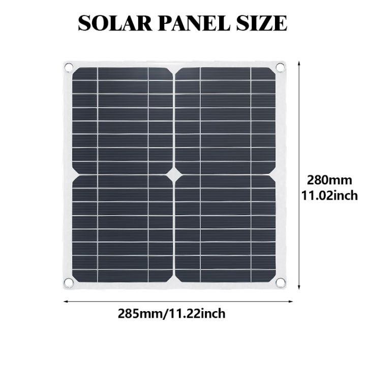 Professional%204000W%20Solar%20Generator%20System%20Kit%20-%20100A%20Smart%20MPPT%20Controller%20+%20200W%20High-Efficiency%20Bendable%20Solar%20Panel%20Camping%20-%20Image%205