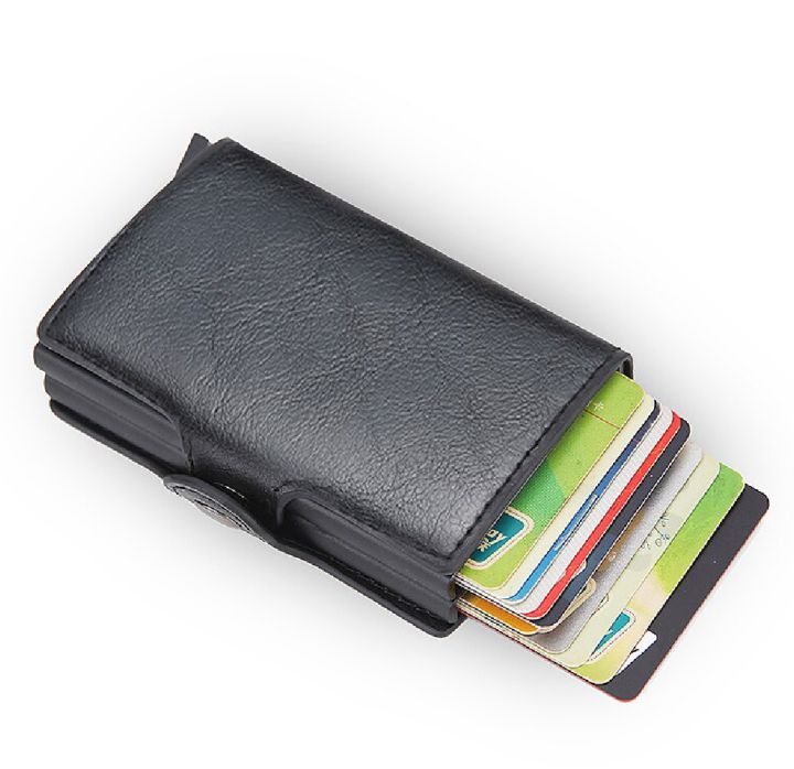 Antitheft%20Rfid%20Credit%20Card%20Holder%20Wallets%20Men%20Leather%20Aluminum%20Box%20Metal%20Male%20Purse%20Bag%20Small%20Cardholder%20Case%20Minimalist%20Wallet%20%F0%9F%92%B3%20Rfid%20(%20Radio-Frequency%20IDentification%20)%20RFID%20wallet%20for%20man%20-%20Image%206
