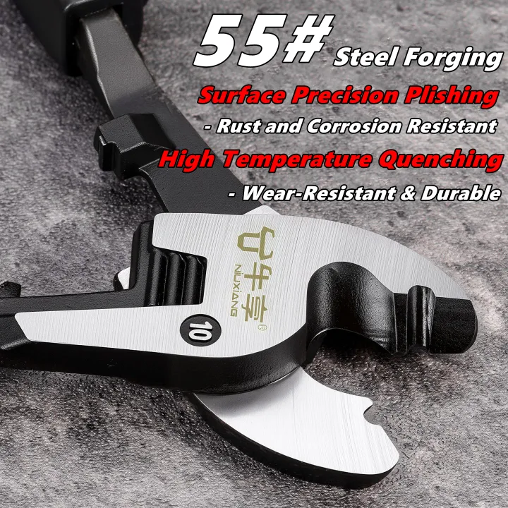 Multifunctional%206/8/10%20inch%20Cable%20Cutter%20Electrician%20Professional%20Wire%20Cable%20Cutter%20Stripper%20Pliers%20Hand%20Tool%20Cable%20Scissors%20-%20Image%202