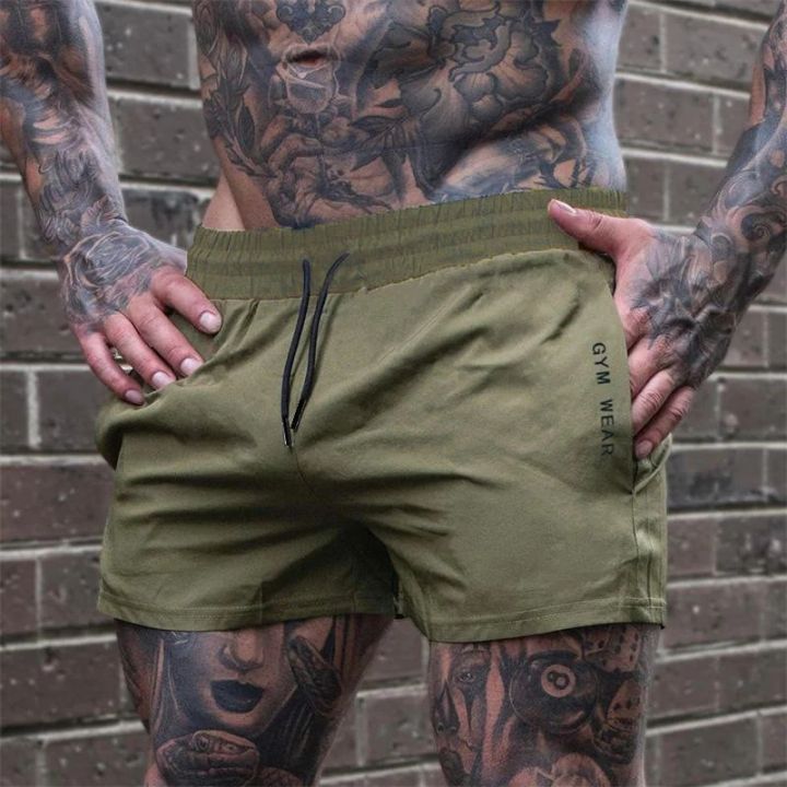 2025%20Summer%20Gym%20Fitness%20Men's%20Shorts%20Sweatpants%20Thin%20Fashion%20Men%20Marathon%20Running%20Shorts%20Sports%20Breathable%20Training%20Pants%20-%20Image%204