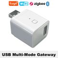 Tuya USB Multi-mode Gateway Bluetooth Gateway Wireless Hub Bridge Smart Home Appliances Remote Control Support Alexa Google Home. 
