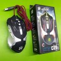 Optical Gaming Mouse C29 - Multi-Color RGB LED Lights - Adjustable 2400DPI for Laptop and Computer. 