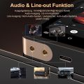 HiFi MP3 Player with Bluetooth 5.3, Lossless DSD High Resolution Digital Audio Music Player, Portable 64GB Audio Player with 2.8.