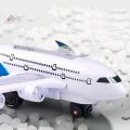 Airplane Toys for Kids, Bump and Go Action, Toddler Toy Plane with LED Flashing Lights and Sounds for Boys & Girls 3-12 Years Old (Airbus A380). 