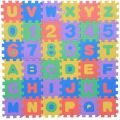 36 PCs Eva Puzzle Mats Alphanumeric(ABC, 123). 