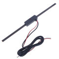 1PCS Auto Car Hidden Amplified Antenna 12V Electronic Stereo AM/FM Radio. 