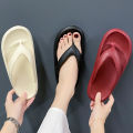 Women's Classy Flip-Flops for Women, Summer Flip-Flops for Beach Couples, New Thick-Soled Outer Wear Sandals for Men, Bathroom Bathing Non-Slip Slippers.