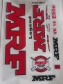 New 3D 2024  MRF  Red Legend  Virat Kohli Edition Cricket Bat sticker Professional Players. 