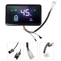 Electric Bike LED Display Motorcycle Speedmeter Meter Battery Turn Light Head Light Display 48-72V Electric Tricycle Bike Part. 