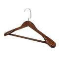 Wide Shoulder Wooden Hangers, Suit Hangers with Non Slip Pants Bar, High-Grade Solid Wood Coat Hangers for Jacket Clothes Hanger. 