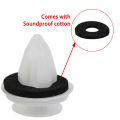 Plastic Car Door Panel Fastener Clips Fastener Rivet Bumper Clips Retainer Universal Screw Clips Car Accessories 20/50/100PCS.