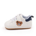 White Baby Shoes Cute Bear Casual Sneakers Toddler Non-slip Newborn Boy Girl First Walkers. 