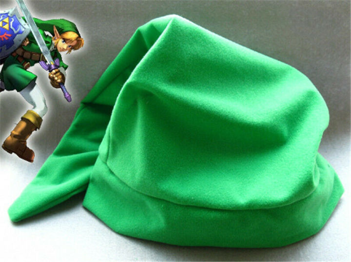 Game%20Anime%20Legends%20Of%20Zeldas%20Cosplay%20Hat%20Link%20Cosplay%20Green%20Plush%20Hat%20Christmas%20%20Party%20-%20Image%204