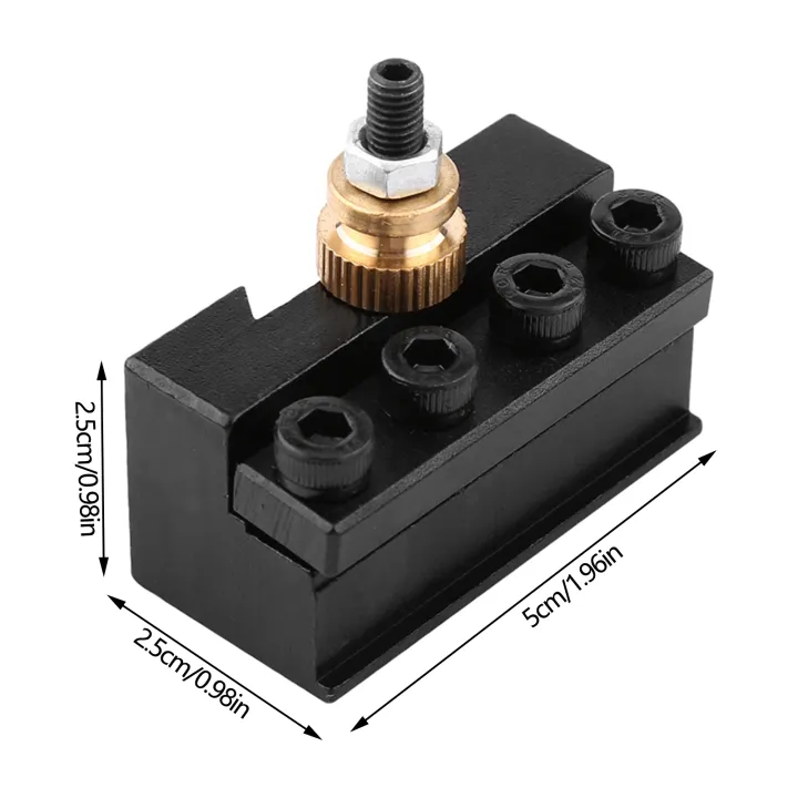 Lathe%20Tool%20Post%20Holder%20Set%20Aluminum%20Alloy%20Quick%20Change%20Mini%20Lathe%20Tool%20Post%20and%20Holder%20Kit%20Lathe%20Accessary%20-%20Image%203