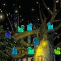 500-50pcs Luminous Mini Ducks Moss Microlandscape Miniature Duck Figurines Fairy Garden Access Home Decor Glow in The Dark home decoration item. 