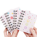 A7 Pocket Book Notebooks Small Flower Love Small Cute Side Flip Coil Book Student Mini Portable Flip Notepad. 