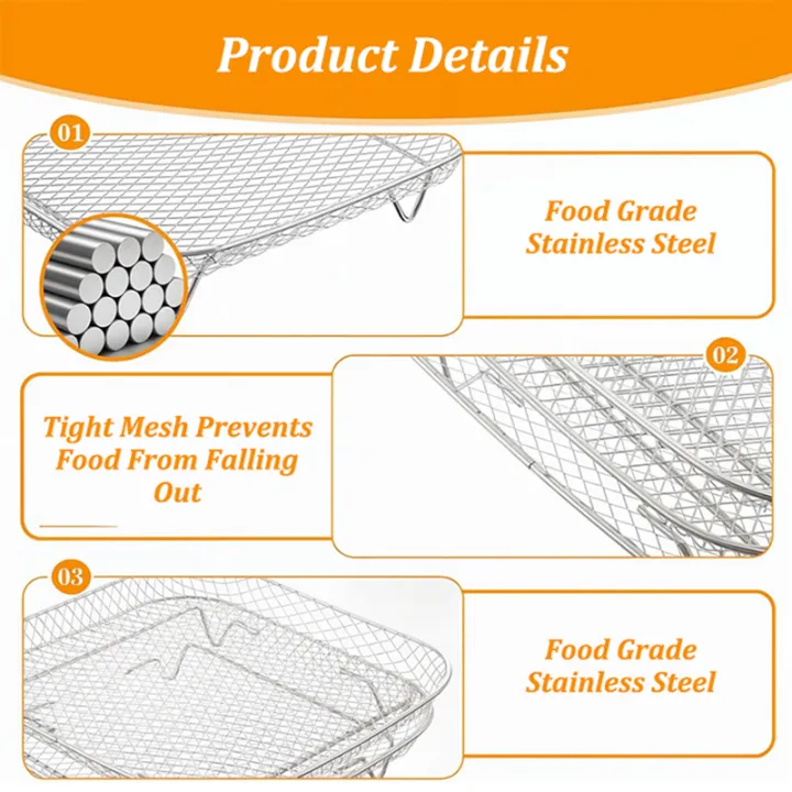 Air%20Fryer%20Baking%20Rack%20Stackable%20Stainless%20Steel%20Air%20Fryer%20Basket%20Accessories%20for%20Baking%20Roasting,%20Oven%20&%20Dishwasher%20Safe%20-%20Image%204